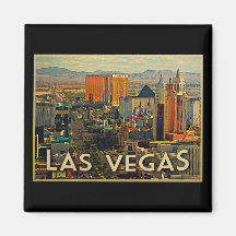 Horizon de Las Vegas Magnets Pour Réfrigérateur