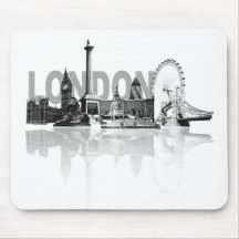 Horizon de Londres Tapis De Souris