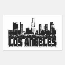 Horizon de Los Angeles Autocollants
