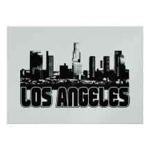 Horizon de Los Angeles Faire-part Personnalisé