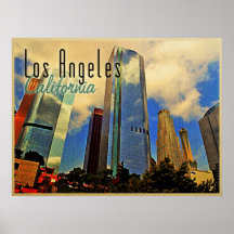 Horizon de Los Angeles Posters