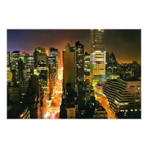 Horizon de Manhattan Photos Sur Toile