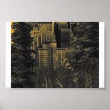 Horizon de Manhattan Posters