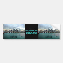 Horizon de Miami la Floride Adhésifs Pour Voiture