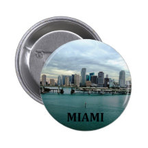 Horizon de Miami la Floride Badge Avec Épingle