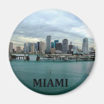 Horizon de Miami la Floride Magnets Pour Réfrigérateur