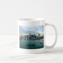 Horizon de Miami la Floride Mug
