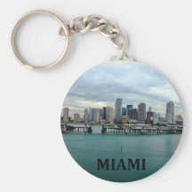 Horizon de Miami la Floride Porte-clef