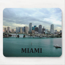 Horizon de Miami la Floride Tapis De Souris
