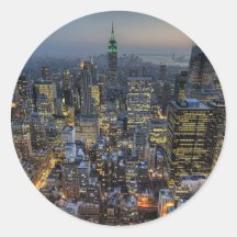 Horizon de New York Autocollant