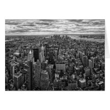 Horizon de New York Cartes De Vœux