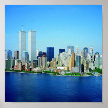 Horizon de New York City Affiches