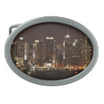 Horizon de New York City Boucles De Ceinture Ovales