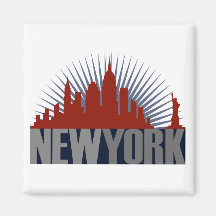 Horizon de New York City Magnets