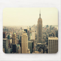 Horizon de New York City Tapis De Souris