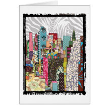 Horizon de NYC Carte De Vœux