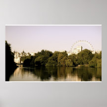 Horizon de parc de St James Posters