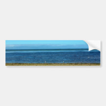 Horizon de plage autocollant pour voiture