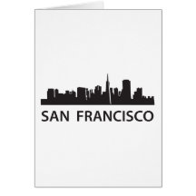 Horizon de San Francisco Cartes De Vœux