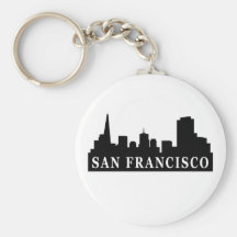 Horizon de San Francisco Porte-clef