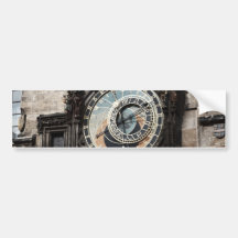 Horloge antique de montre d'astrologie à Prague Tc Autocollant Pour Voiture