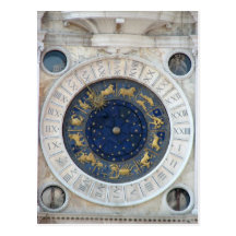 Horloge astrologique, Piazza San Marco, Venise Cartes Postales
