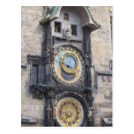 Horloge astronomique de Prague dans la vieille pla Carte Postale