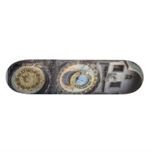 Horloge astronomique de Prague dans la vieille pla Skateboards Customisés