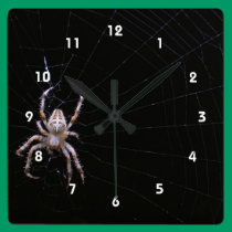 Horloge croisée de ~ d'araignée horloges murales