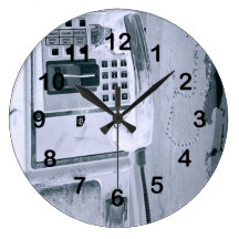 horloge de cabine téléphonique