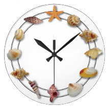 Horloge de coquilles