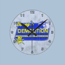 Horloge de la démolition de Donny horloges murales