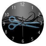 horloge de salon de coiffure