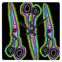 Horloge de salon de coiffure