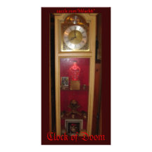 Horloge de sort malheureux photocarte personnalisée