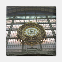 Horloge d'Orsay de Musee Magnets Pour Réfrigérateur