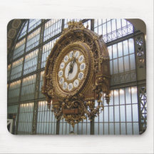 Horloge d'Orsay Mousepad de Musée Tapis De Souris