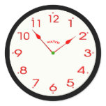 horloge face_02 autocollants