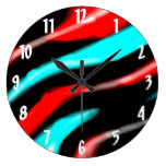 Horloge murale calme maniaque
