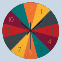 Horloge murale créative d'amusement de roue de cou horloges murales