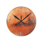 Horloge murale d'Astronomie-amants de Mars de plan