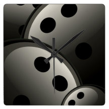 Horloge murale de bowling