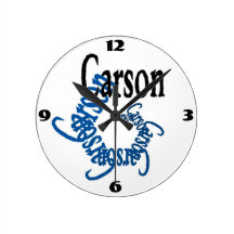 Horloge murale de Carson