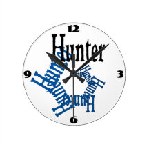 Horloge murale de chasseur horloges