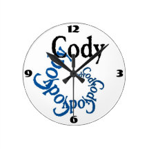 Horloge murale de Cody