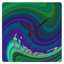 Horloge murale de faille spatio-temporelle