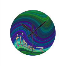 Horloge murale de faille spatio-temporelle