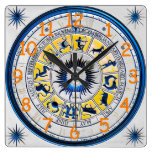 Horloge murale de signes