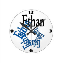 Horloge murale d'Ethan