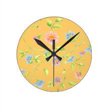Horloge murale FLEURIE